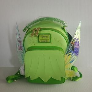 Disney Loungefly Tinkerbell Wings Mini Backpack